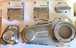 Harley Davidson 103 Primary Drive Clutch Cover, Cam, Rocker, And Trans Covers. Fixed Price $199.99.