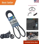 128T Rear Drive Belt For Harley Davidson Sportster 883 & 1200 - 71.26". Fixed Price $98.99.