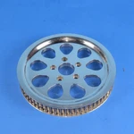 Indian Gilroy Scout Chief & Spirit Chrome Rear Wheel Drive Belt Pulley Sprocket. Fixed Price $199.99.