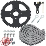 Yoxufa Mini Bike Sprocket 60T 420 Chain 90 Links Coleman Baja 212CC. Fixed Price $42.99.