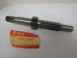 Suzuki RM100 RM125 1979-1981 Transmission Countershaft Nos 24121-40200. Fixed Price $50.69.