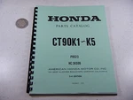69-74 Honda CT90 Trail K1-K5 Parts Fiche Fish Diagram Book Manual Catalog. Fixed Price $49.99.