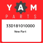 33D-18101-00-00 Yamaha Shift Shaft Assy 33D181010000, New Genuine Oem Part. Fixed Price $80.41.