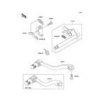 Kawasaki Genuine KX65 Lever-comp-change Shaft 13161-1280 Oem. Fixed Price $70.00.