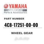 Yamaha Genuine Oem Parts Wheel Gear 4C8-17251-00-00 For YZF-R1. Fixed Price $139.66.