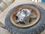 1970'S Gemini Sst 80 Complete Rear Wheel W/ Hub, Sproket ,spacers, Tire Oem. Fixed Price $100.00.