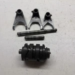 96 - 00 1999 Yamaha YZ125 Oem Shift Forks Drum Tranny Transmission. Fixed Price $120.00.