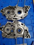 2007 04-09 Honda CRF250R Crankcase Left Right Engine Bottom End Cases. Fixed Price $545.45.