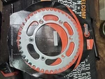 Primary Drive Rear Steel Sprocket Tooth Silver KTM-54645 For Motorcycle. Fixed Price $19.99.