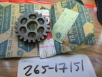 Yamaha Oem Fifth 5TH Pinion Gear AT2M Atmx CT1 HT1BM LT2M 265-17151-00. Fixed Price $14.95.