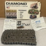 Diamond O-ring Chain 530XLO 110P Link Made Usa (U509). Fixed Price $199.00.