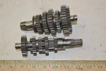 Kawasaki Ke 100 Transmission Complete Shafts Gears 13127-1017 1982-2000. Fixed Price $79.95.