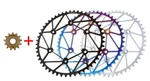 Dirt Tricks Front & Rear Sprocket Kit Fits Ktm Husqvarna Chrome Black Chromatic. Fixed Price $164.95.