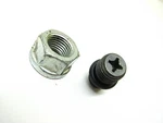 1980 Yamaha MX100G - Clutch Special Shaped Screw And Nut. Fixed Price $8.69.