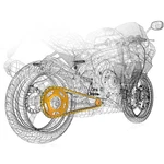 Regina Chain And Sprocket Kit For Honda MSX125 Grom '13-'18 4RH2/106KHO036. Fixed Price $93.84.