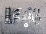 1972 - 1974 Honda CB350F Gearshift Drum Shaft & Forks. Fixed Price $59.00.