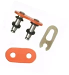 Factory Spec Brand X-ring Master Link Orange 525 Pitch Chain Clip Style. Fixed Price $10.49.