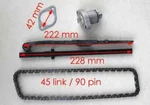 157QMJ Engine Timing (cam) Chain,tensioner,guide Set Hammerhead 150CC Go Karts. Fixed Price $14.99.