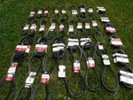 Oem Gates Hi-power Ii V-belts 21/32"X ? Multiple Lengths Pick Your Size B32-B133. Fixed Price $14.59.