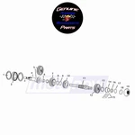 Andrews Mainshaft 2ND Gear For 1987-1990 Harley Davidson XLH883HUG Sportster Ps. Fixed Price $145.67.