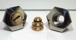 Triumph 97-2245 Fork Tube Nuts Shuttle Stainless H2245 TR6 TR25W Cpc Special. Fixed Price $70.25.