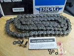 Nos Drag Specialties Chrome 350 Series O-ring Chain 1222-0262. Fixed Price $72.06.