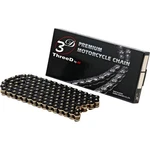 Ek Drive Chain Links Black/gold 530L3D-120KG. Fixed Price $264.01.