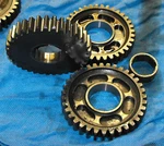 1973-80 Kawasaki 900 KZ1000 Transmission 2ND Gear Output Shaft Pn# 13131-038. Fixed Price $79.00.