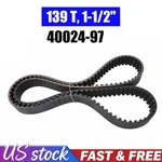 40024-97 Rear Drive Belt 139T 1-1/2" For Harley Flt Flht Flhr 1997-2003. Fixed Price $37.00.