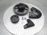 2015 14-22 Yamaha XVS950 Bolt Front Rear Belt Pulley Sprocket Gear Cover Lot. Fixed Price $102.29.