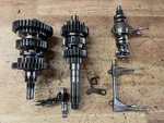 Kawasaki Vulcan 1500 Mean Streak 2002 2003 Oem Tranmission Gears Forks Drums. Fixed Price $599.99.