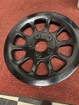 Harley Davidson Genuine Softail Drive Black Belt Pulley 66T-1-1/8 37715-07. Fixed Price $166.00.