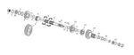 Eastern Performance Retaining Ring 5-SPEED Big Twin Mainshaft (ref #17). Fixed Price $5.65.