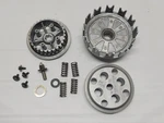 1999 Suzuki GZ250 Clutch Parts (as Shown) 21200-38201, 21411-38201, 21462-27A00. Fixed Price $35.00.
