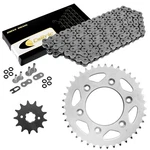 O-ring Drive Chain & Sprockets Kit For Honda TR200 Fatcat 1986 1987. Fixed Price $56.00.