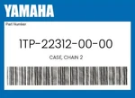 Yamaha Genuine Case, Chain 1TP-22312-00-00. Fixed Price $29.08.