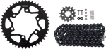 Vortex Chain And Sprocket Kit Hfrs Black Yamaha Fz 07 Mt XSR700. Fixed Price $259.83.