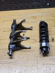78 Honda Gearshift Forks Shaft And Drum. Fixed Price $45.00.