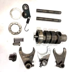 1999 To 2010 Suzuki Marauder GZ250, Shifting Forks & Drum, P/n 25310-13F10. Fixed Price $28.50.