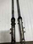 1973 Kawasaki Mach Iii Front Forks Tube Suspension KH500. Fixed Price $110.00.