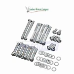 Gardner-westcott Primary Chrome Steel Socket-head Bolt Kit For 2005 Harley Zl. Fixed Price $92.29.