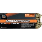 Moose Racing 520 Fb O-ring Chain 100 Links Natural 1222-0099. Fixed Price $125.95.
