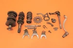 1998 98-01 CR125R Transmission Set Gearbox Main Counter Shaft Shift Forks. Fixed Price $299.99.