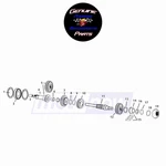 Andrews Mainshaft 3RD Gear For 1986-1990 Harley Davidson XLH883DLX Sportster Ia. Fixed Price $143.71.