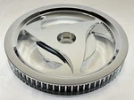 Arlen Ness Tri-star Chrome Rear Belt Drive Pulley 72T 1 3/8 02-06 Harley V-rod. Fixed Price $269.95.