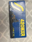 Sunstar MXR1 Works Racing Chain Gold, Links SS420MXR-126. Fixed Price $35.00.