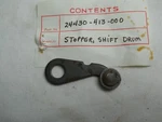 Honda Nos CB1000, CM400, CB400, CB450, Stopper, Drum, # 24430-413-000, S182B. Fixed Price $10.99.