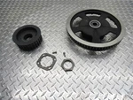 2010 Harley Road King Flhr Front Rear Back Belt Pulley Sprocket Gear Final Drive. Fixed Price $65.09.