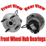 Front Wheel Hub Bearings For Chevrolet Cobalt 2005-2010 With 4 Abs Studs. Fixed Price $160.00.