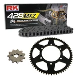 Chain Set Malaguti X3M 125 Super Motard 07-10 Rk 428 Mxz 126 Open 14. Fixed Price $84.82.